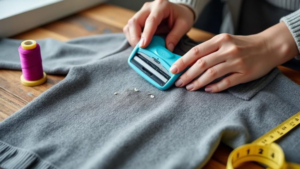 découvrez comment redonner une seconde vie à votre pull préféré en utilisant simplement un vieux rasoir jetable. astuce facile et rapide pour éliminer les bouloches et retrouver un vêtement comme neuf !