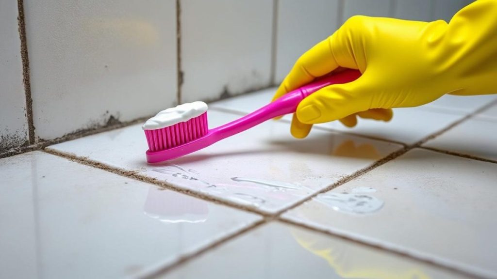 découvrez l’astuce d’une femme de ménage professionnelle : éliminez les joints noircis qui trahissent l’hygiène de votre intérieur grâce à ce produit blanc miracle capable de les blanchir en seulement 3 minutes.